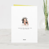 Vintag Nurse Funny Nurses Week Card Karte (Rückseite)