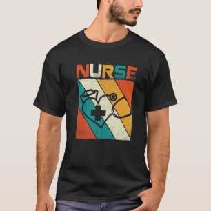 Vintag Nurse Retro RN Krankenpflege Student Abschl T-Shirt