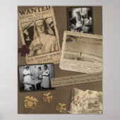 Vintag Nurse Scrapbook Poster (Vorne)