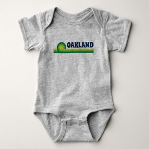 Vintag Oakland Liebe Baby Unisex Baby Strampler