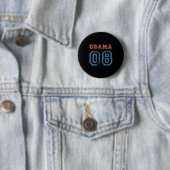 Vintag Obama 08 Button (Beispiel)