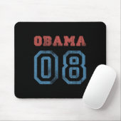 Vintag Obama 08 Mousepad (Mit Mouse)