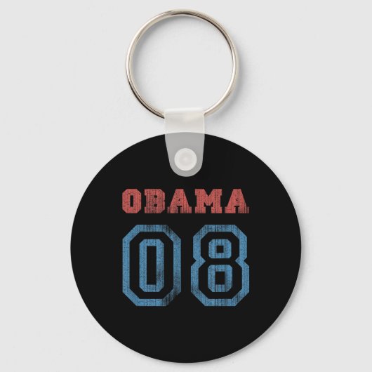 Vintag Obama 08 Schlüsselanhänger (Vorderseite)