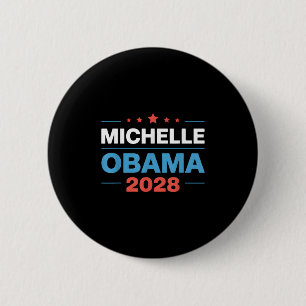 Vintag Obama 2028 Funny Political Patriotic Elect Button