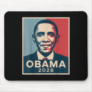 Vintag Obama 2028 Funny Political Patriotic Elect Mousepad