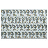 Vintag Ocean Beach Schönes Seepferd Muster Stoff (Fat Quarter (45,7 x 55,9 cm))