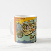 Vintag Ocean City NJ Tasse (Vorderseite Links)