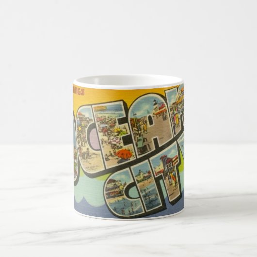 Vintag Ocean City NJ Tasse (Mittel)
