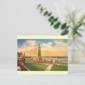 Vintag Ocean Front Park Daytona Beach Postkarte (Stehend Vorderseite)