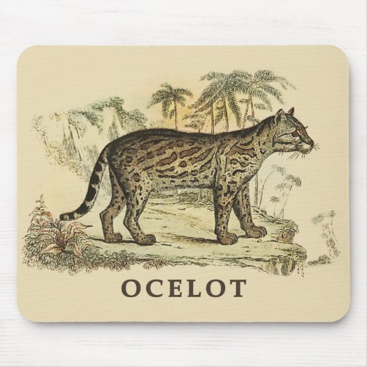 Vintag Ocelot Mousepad (Vorne)