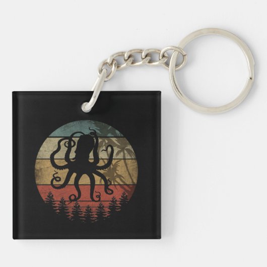 VINTAG OCTOPUS SCHLÜSSELANHÄNGER (Rückseite)