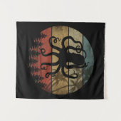 VINTAG OCTOPUS WANDTEPPICH (Vorderseite (Horizontal))
