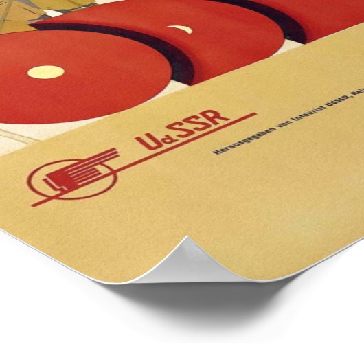 Vintag Odessa Travel Poster (Ecke)