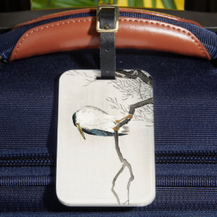 Vintag Ohara Koson Japanese Bird Gepäckanhänger