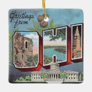 Vintag Ohio Keramikornament