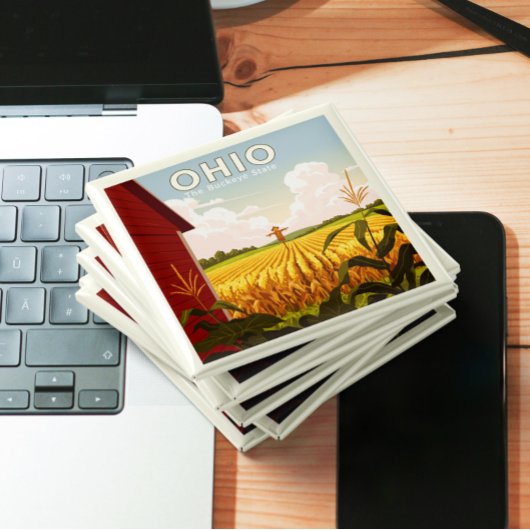 Vintag Ohio Magnet