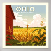 Vintag Ohio Poster (Vorne)