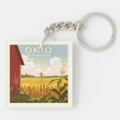 Vintag Ohio Schlüsselanhänger (Rückseite)