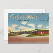 Vintag Oklahoma City, Oklahoma Postkarte (Vorne/Hinten)