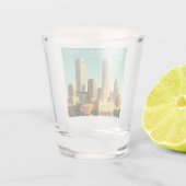 Vintag Oklahoma City Oklahoma Schnapsglas (Rückseite)