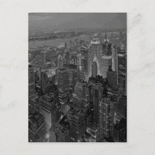 Vintag Old Style New York City Postkarte