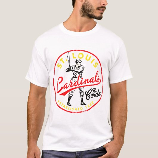 Vintag Old Style St. Louis Cardinalsss T-Shirt (Vorderseite)