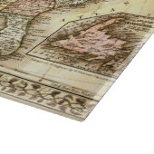 Vintag Old United Staaten USA General Map Schneidebrett (Ecke)