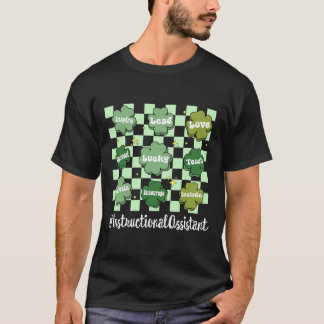 Vintag One Lucky Instructor Istant St Patrick T-Shirt
