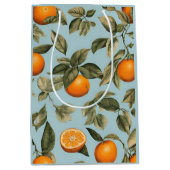 Vintag orange mittlere geschenktüte (Vorderseite)