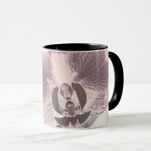 Vintag, orchid tasse (VorderseiteRechts)