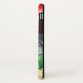 Vintag Orchideenfloral Case-Mate iPhone Hülle (Hinten/Links)
