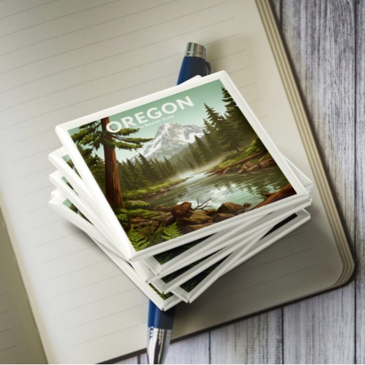 Vintag Oregon Magnet