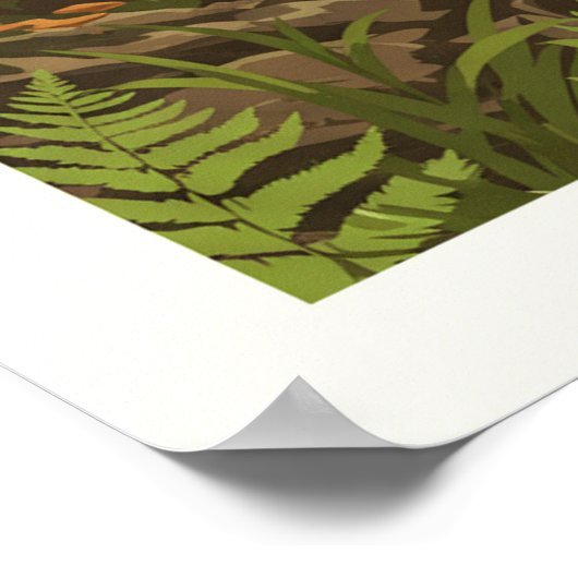 Vintag Oregon Poster (Ecke)