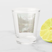 Vintag Oregon Schnapsglas (Rückseite)