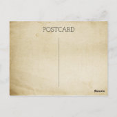 Vintag Oregon Staat Postkarte (Rückseite)