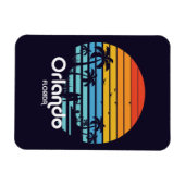 Vintag Orlando Florida Sunset Magnet (Horizontal)