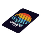 Vintag Orlando Florida Sunset Magnet (Linke Seite)