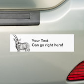 Vintag Oryx Autoaufkleber (Auf Auto)