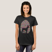 Vintag Ostereier Englisch Pointer Dog Ostersonne T-Shirt (Vorne ganz)