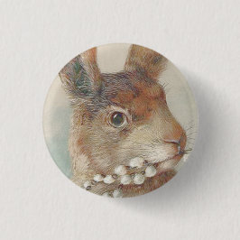 Vintag Osterhasen Button