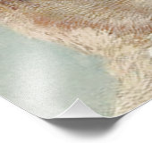 Vintag Osterhasen Fotodruck (Ecke)