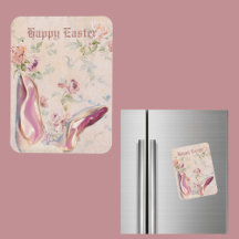 Vintag Osterhasen mit Viktorianischer Blüte