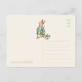 Vintag Osterhasen-Schlucht auf Retter CC110 Postkarte (Rückseite)