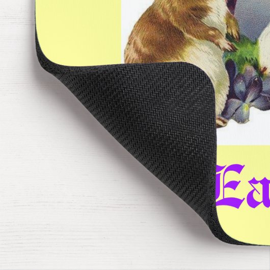 Vintag-Ostermousepad Mousepad (Ecke)
