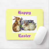 Vintag-Ostermousepad Mousepad (Mit Mouse)