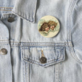 Vintag Ostern, Angeln Wolken im Himmel Button (Beispiel)