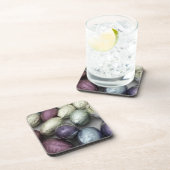 'Vintag Ostern' Cork Untersetzer Set (Rechte Seite)