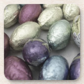 'Vintag Ostern' Cork Untersetzer Set (Vorderseite)