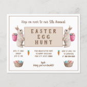 Vintag Ostern Eizelljagd Flyer (Vorne)