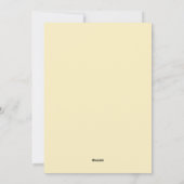 Vintag Ostern Feiertagskarte (Rückseite)